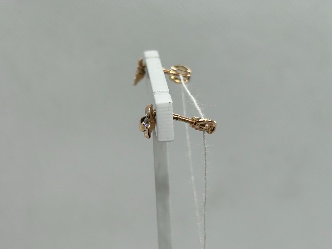 СЕРЬГИ ПУСЕТЫ (Au 585)