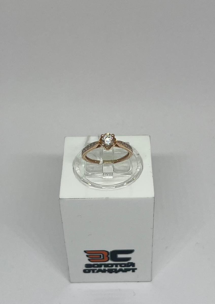 КОЛКМИ585 КОЛЬЦО С КАМНЯМИ (Au 585)