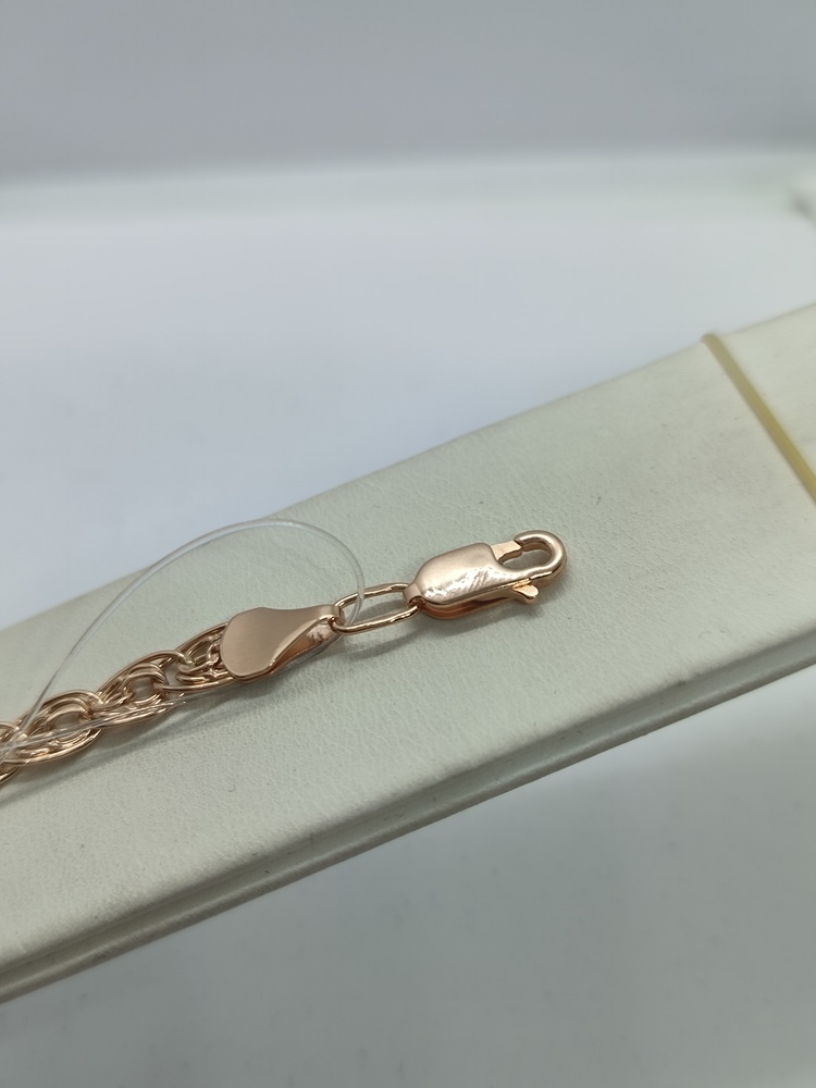 БРАСЛЕТ ПУСТОТЕЛЫЙ Нона бисмарк (Au 585)