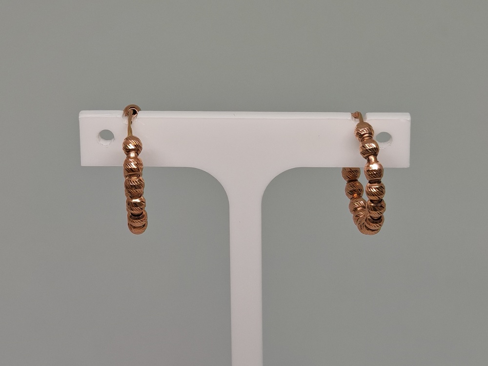 СЕРЬГИ КОНГО (Au 585)