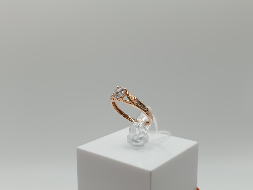 КОЛКМИ585 КОЛЬЦО С КАМНЯМИ (Au 585)