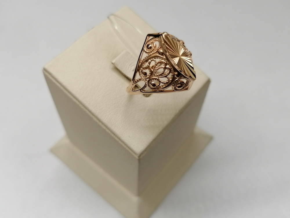 КОЛЬЦО БЕЗ КАМНЯ (Au 585)