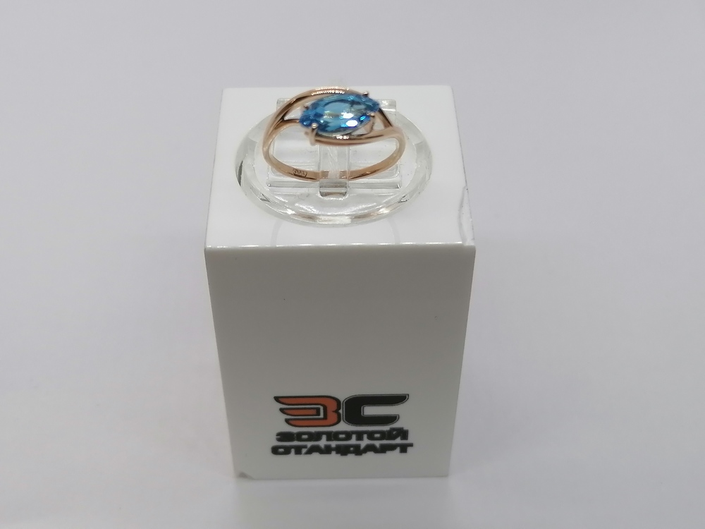 КОЛЬЦО С КАМНЕМ (Au 585)