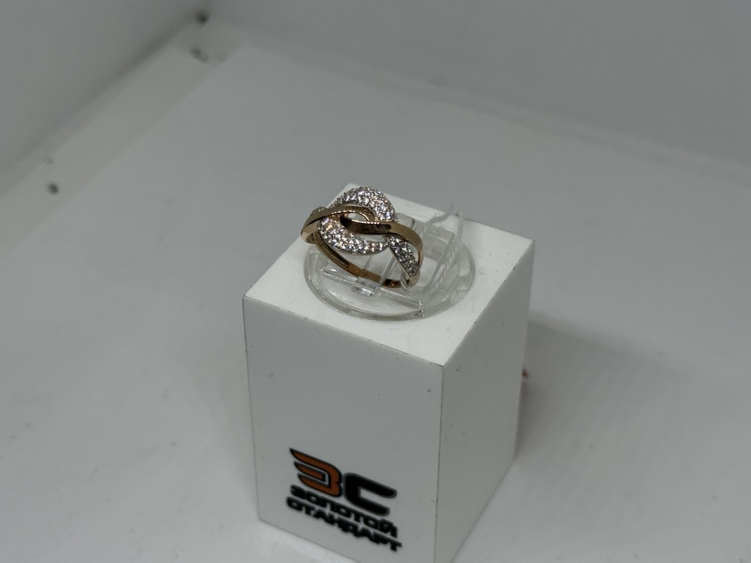 КОЛКМИ585 КОЛЬЦО С КАМНЯМИ (Au 585)