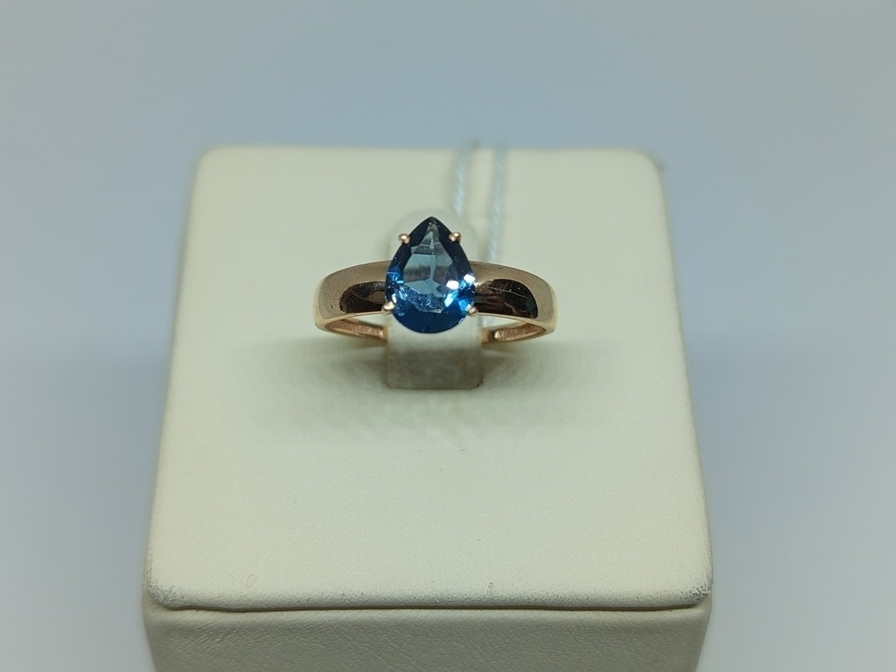 КОЛЬЦО С КАМНЕМ (Au 585)