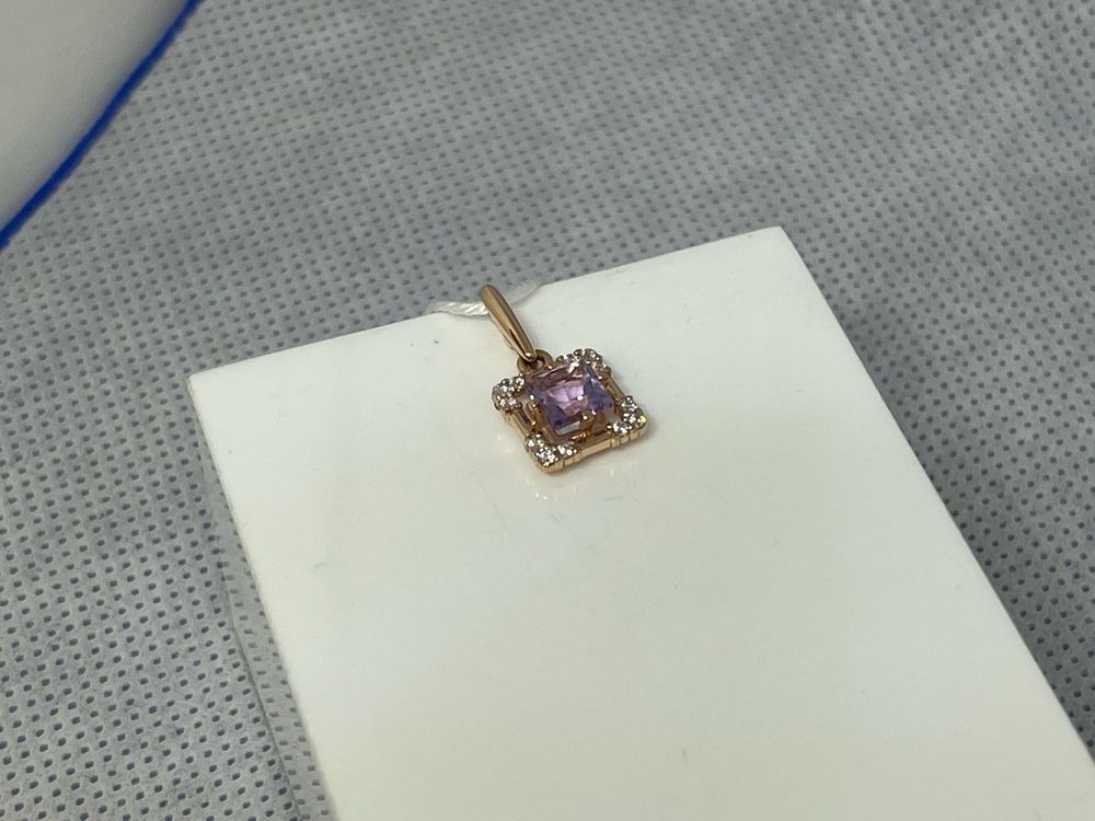 ПОДВЕСКА С КАМНЯМИ (Au 585)