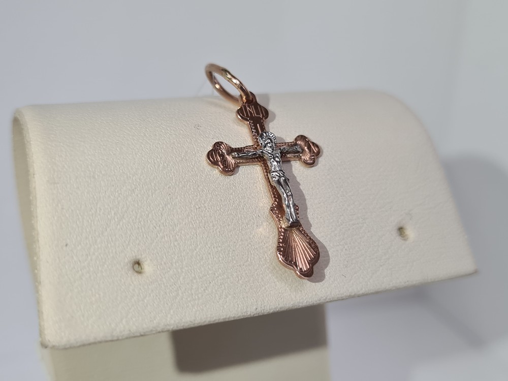 ПОДВЕСКА КРЕСТ (Au 585)