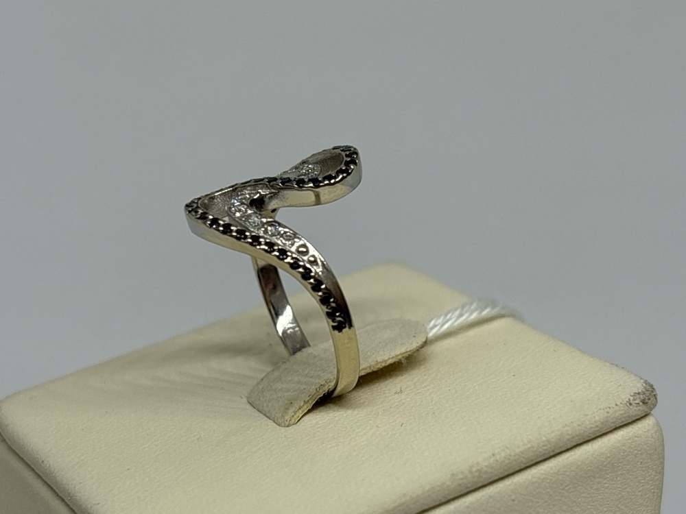 КОЛКМИ585 КОЛЬЦО С КАМНЯМИ (Au 585)