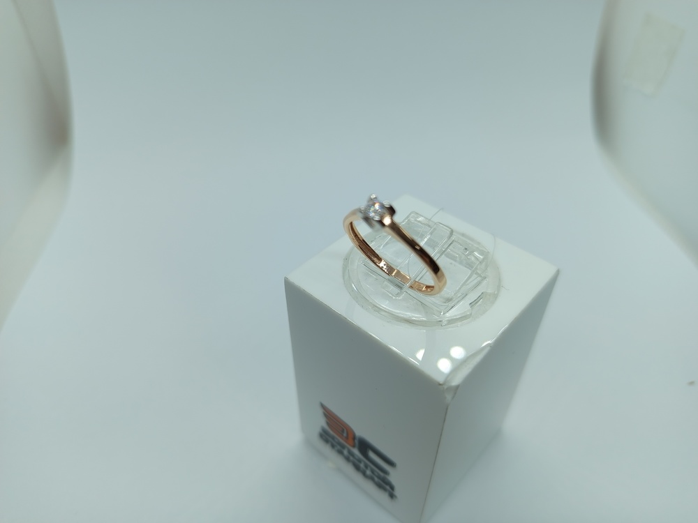 КОЛЬЦО С КАМНЕМ (Au 585)