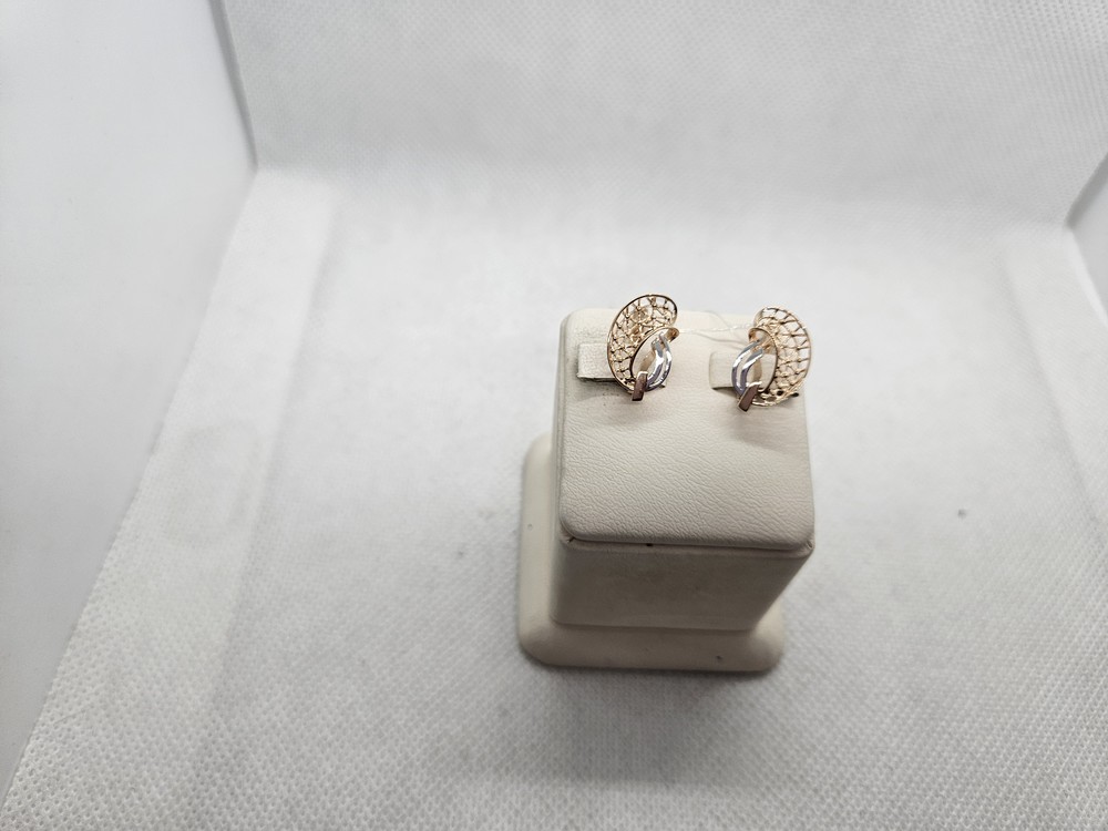 СЕРЬГИ БЕЗ КАМНЯ (Au 585)