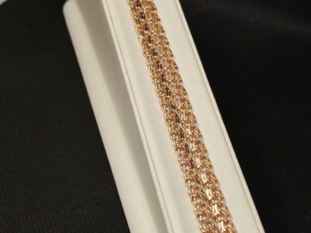 ЦЕПЬ ПОЛНОВЕСНАЯ Бисмарк (Au 585)