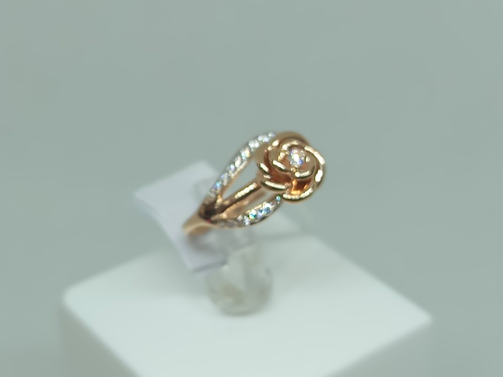 КОЛКМИ585 КОЛЬЦО С КАМНЯМИ (Au 585)