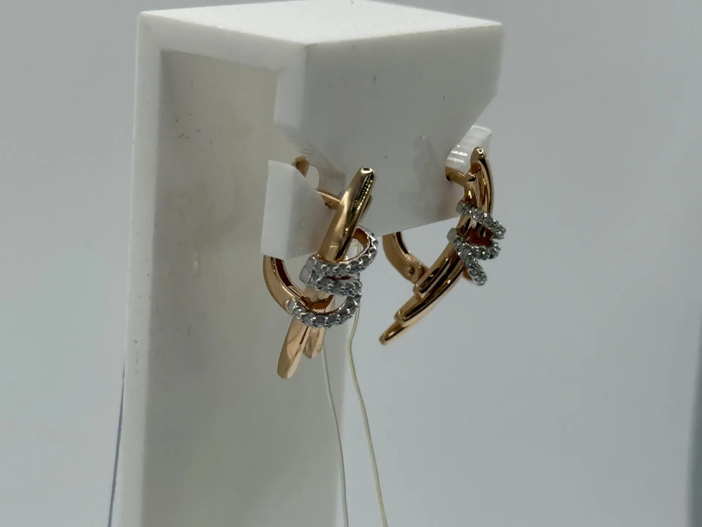 СЕРЬГИ БРИЛЛИАНТ (Au 585)