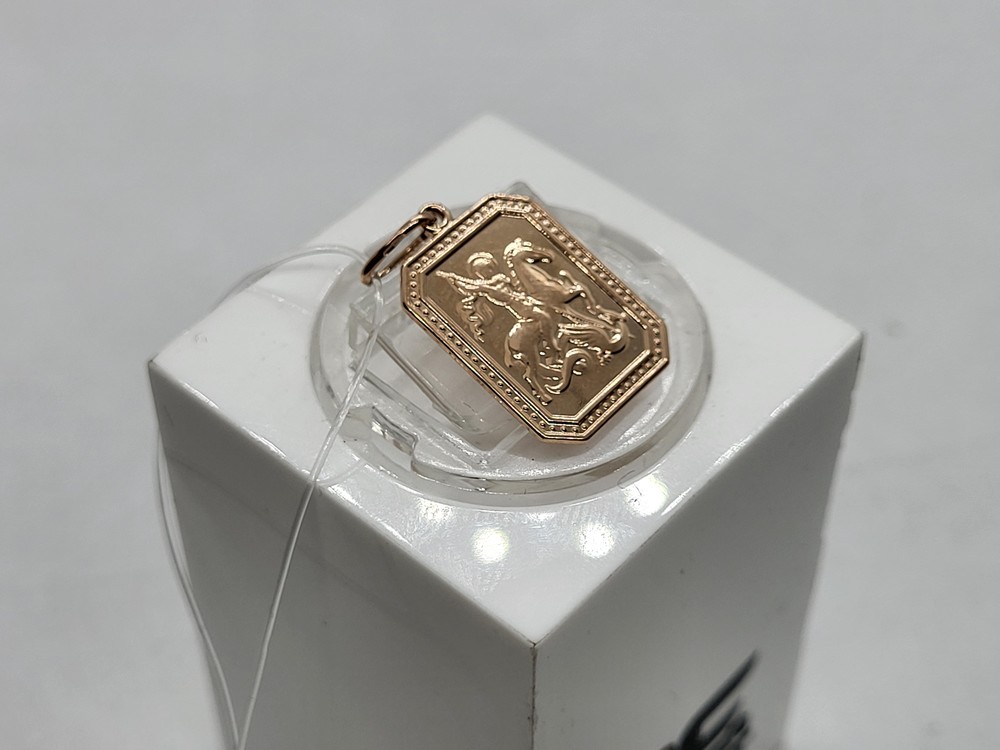 035929 ПОДВЕСКА ИКОНА без камня (Au 585)