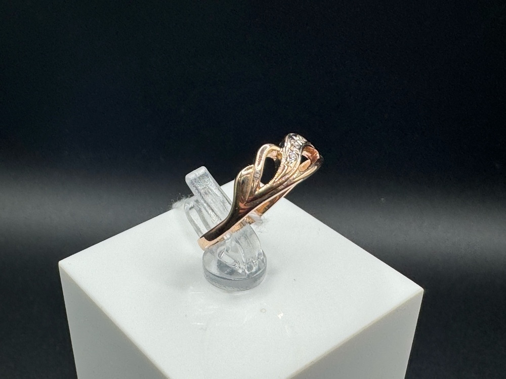 КОЛКМИ585 КОЛЬЦО С КАМНЯМИ (Au 585)