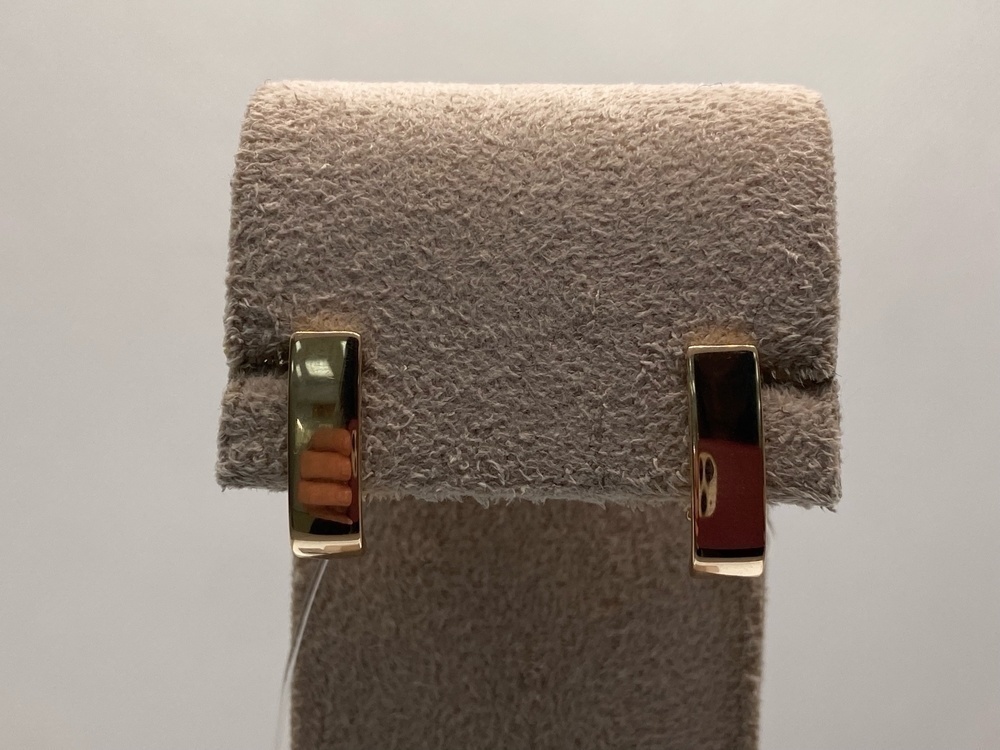 СЕРЬГИ БЕЗ КАМНЯ (Au 585)