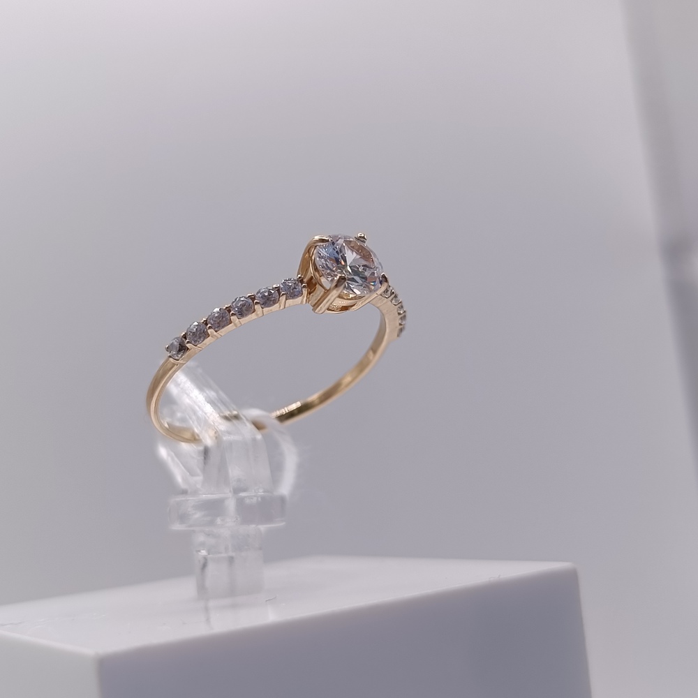 КОЛКМИ585 КОЛЬЦО С КАМНЯМИ (Au 585)