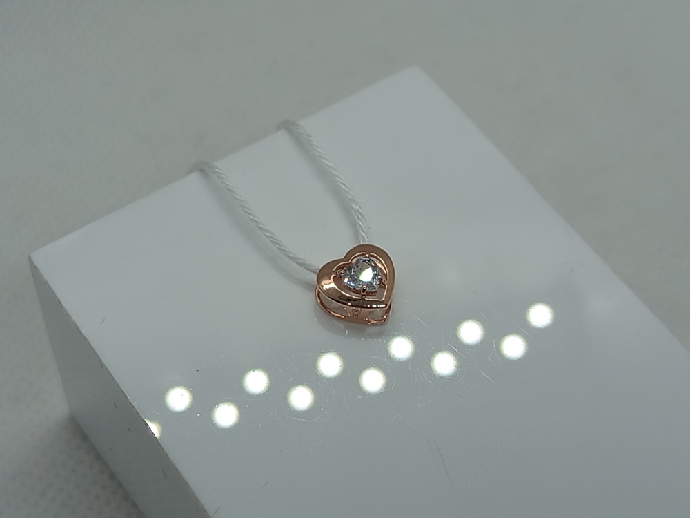 ПОДКМ585 ПОДВЕСКА С КАМНЕМ (Au 585)