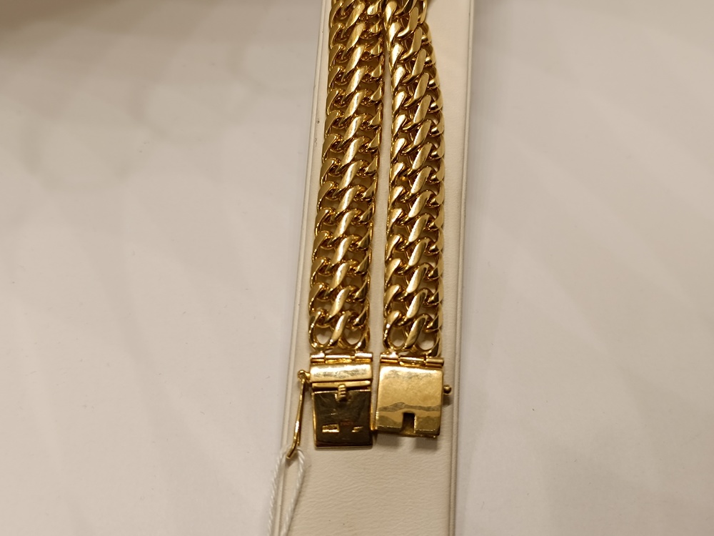 БЛ8750 БРАСЛЕТ ПОЛНОВЕСНЫЙ Восьмерка (Au 750)