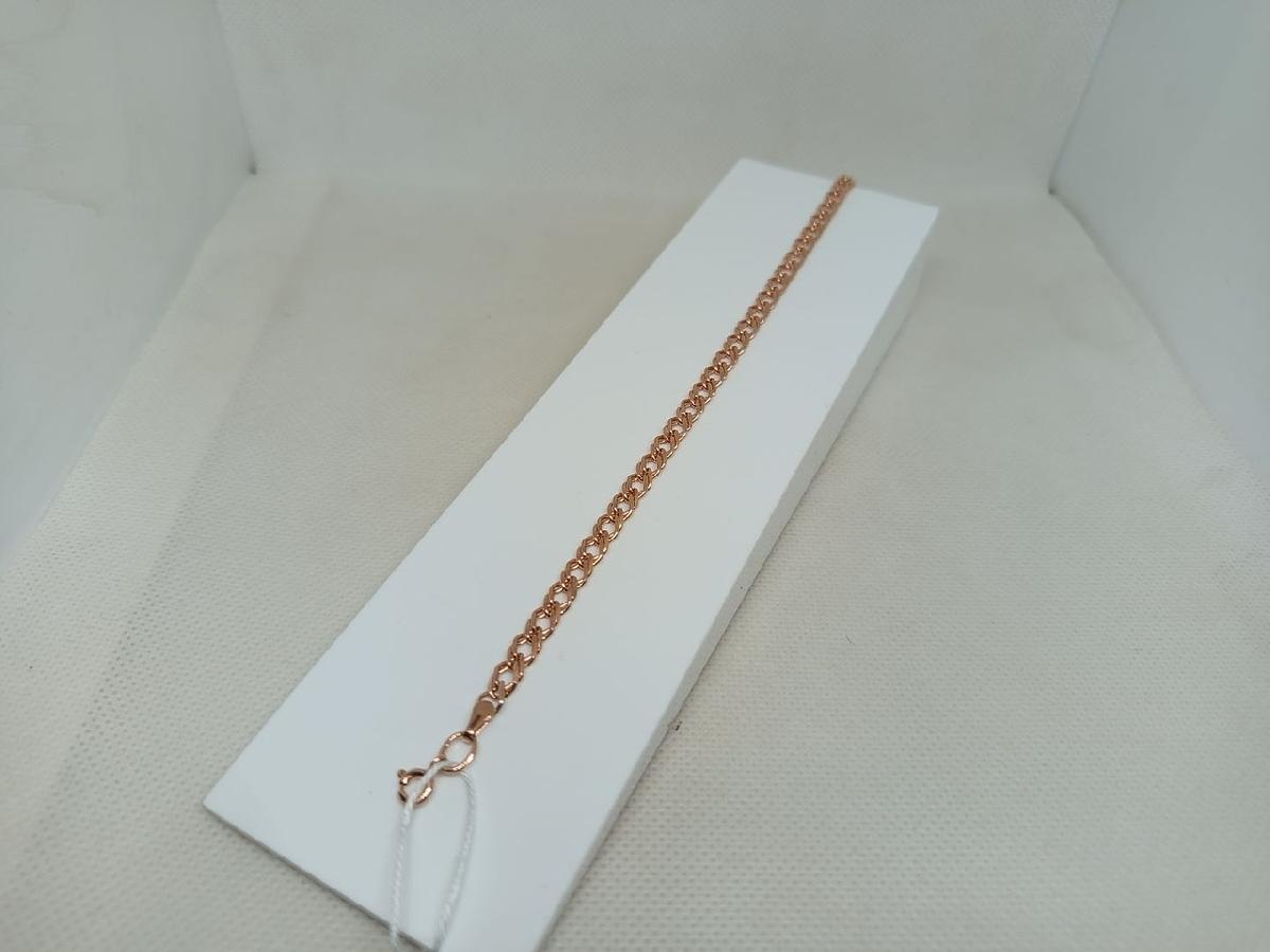 БРАСЛЕТ ПОЛНОВЕСНЫЙ Ромб двойной Au 585