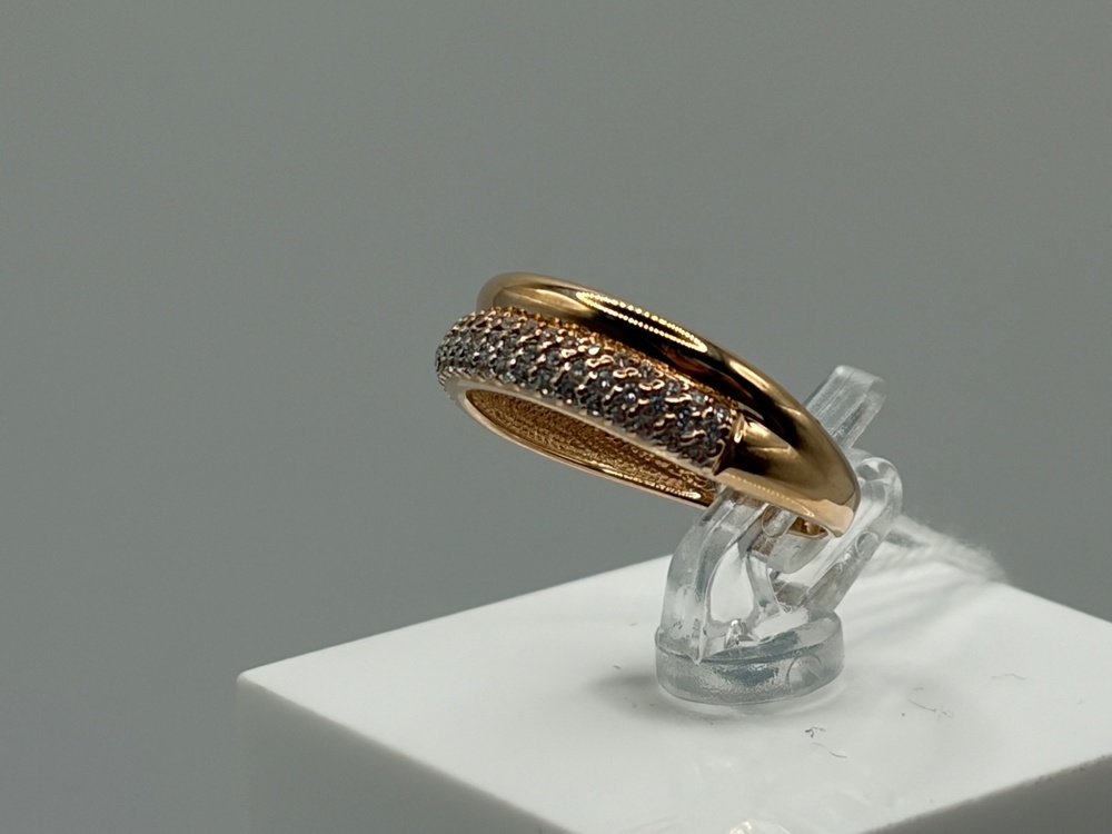 КОЛКМИ585 КОЛЬЦО С КАМНЯМИ (Au 585)