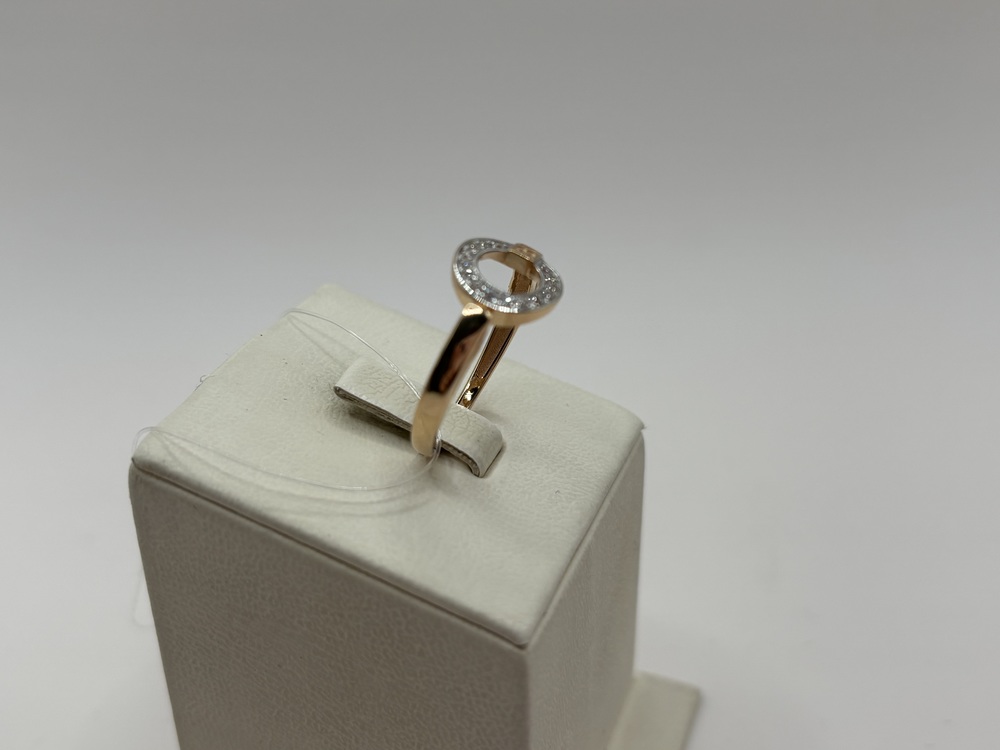 КОЛЬЦО С КАМНЕМ (Au 585)