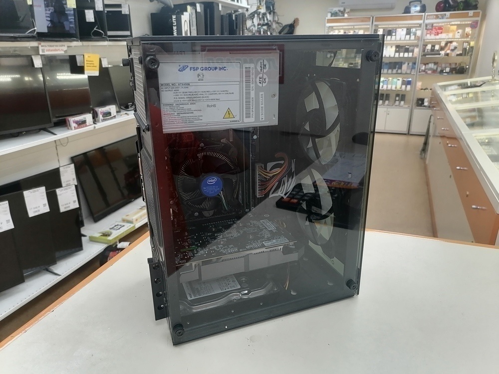 Системный блок Aquarius; Core i5-7400, GeForce GTX 1050 Ti, 16 Гб, 240 Гб, 500 Гб