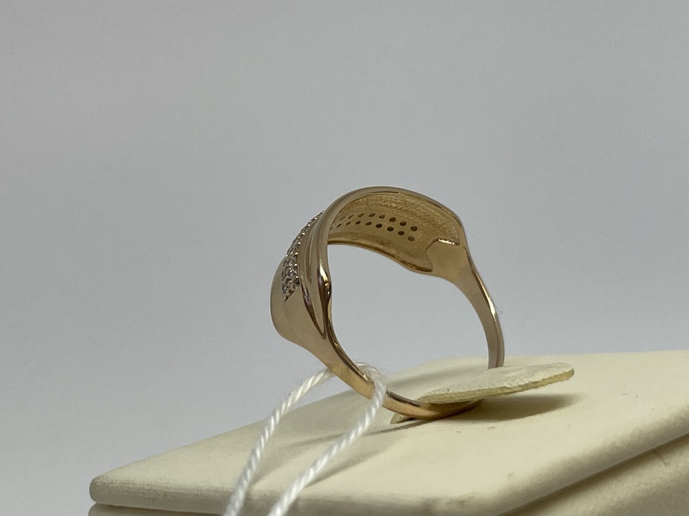 КОЛКМИ585 КОЛЬЦО С КАМНЯМИ (Au 585)