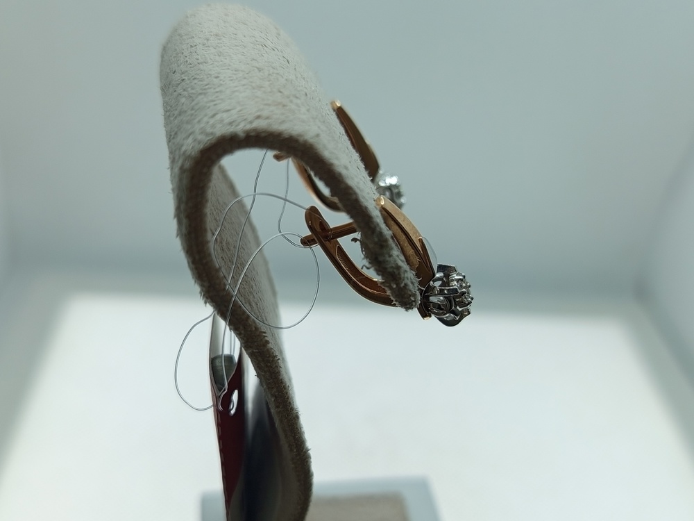 СЕРЬГИ БРИЛЛИАНТ (Au 585)