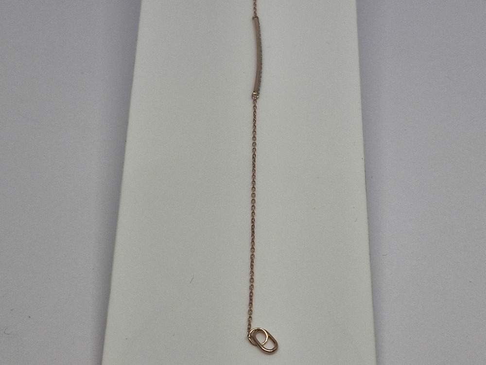 БРАСЛЕТ С КАМНЯМИ (Au 585)