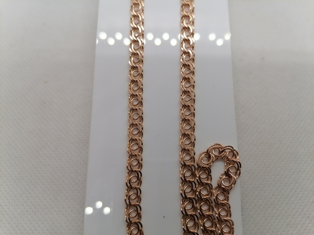 ЦЕПЬ ПОЛНОВЕСНАЯ Бисмарк (Au 585)