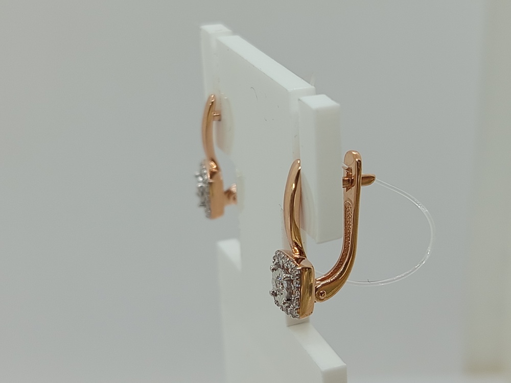 СЕРЬГИ БРИЛЛИАНТ (Au 585)