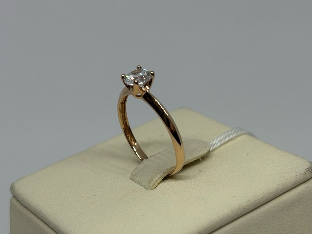 КОЛЬЦО С КАМНЕМ (Au 585)