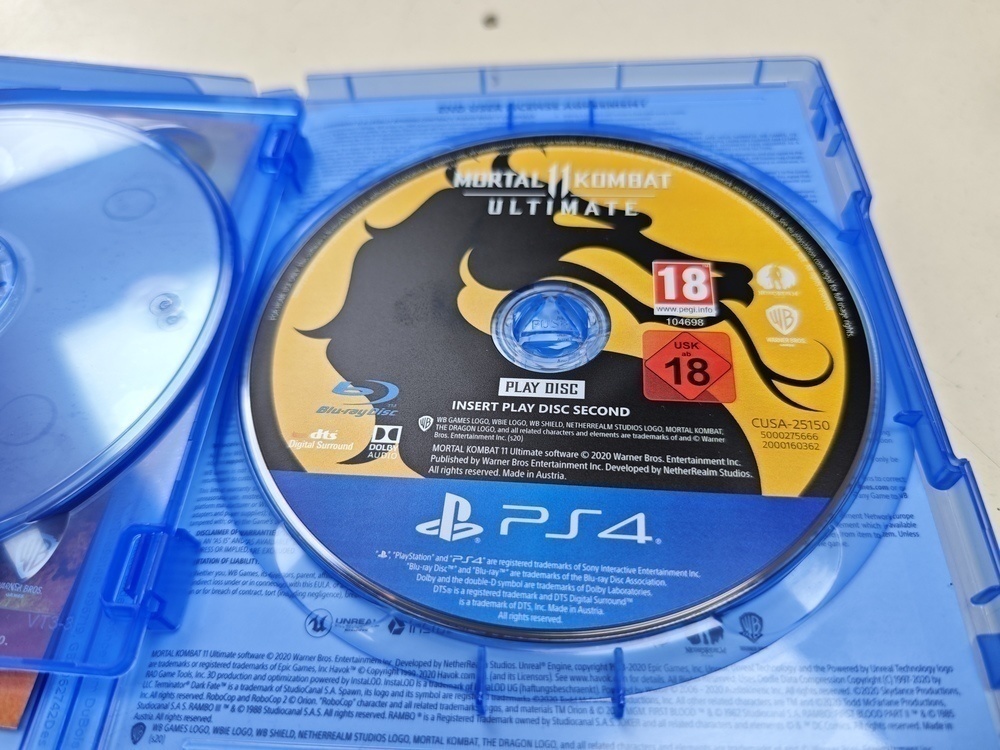 Игра Playstation 4 Mortal Kombat 11 Ultimate
