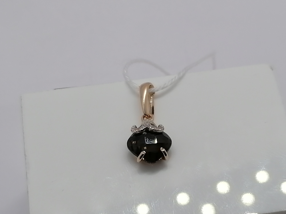 ПОДКМИ585 ПОДВЕСКА С КАМНЯМИ (Au 585)