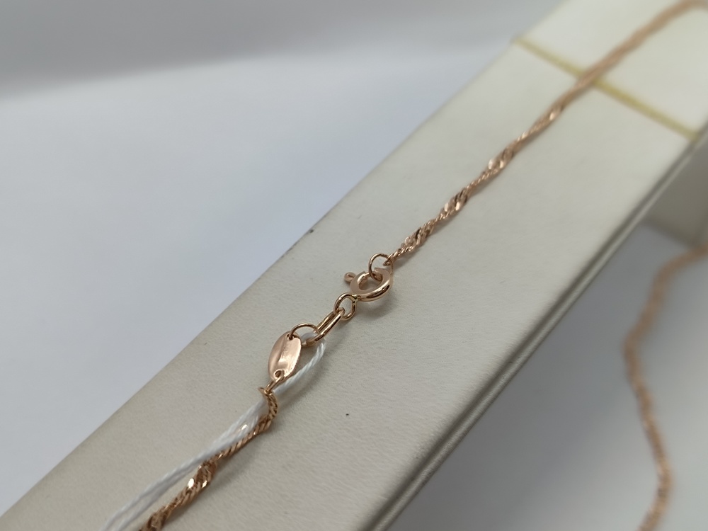 ЦЛСИ585 ЦЕПЬ ПОЛНОВЕСНАЯ Сингапур (Au 585)