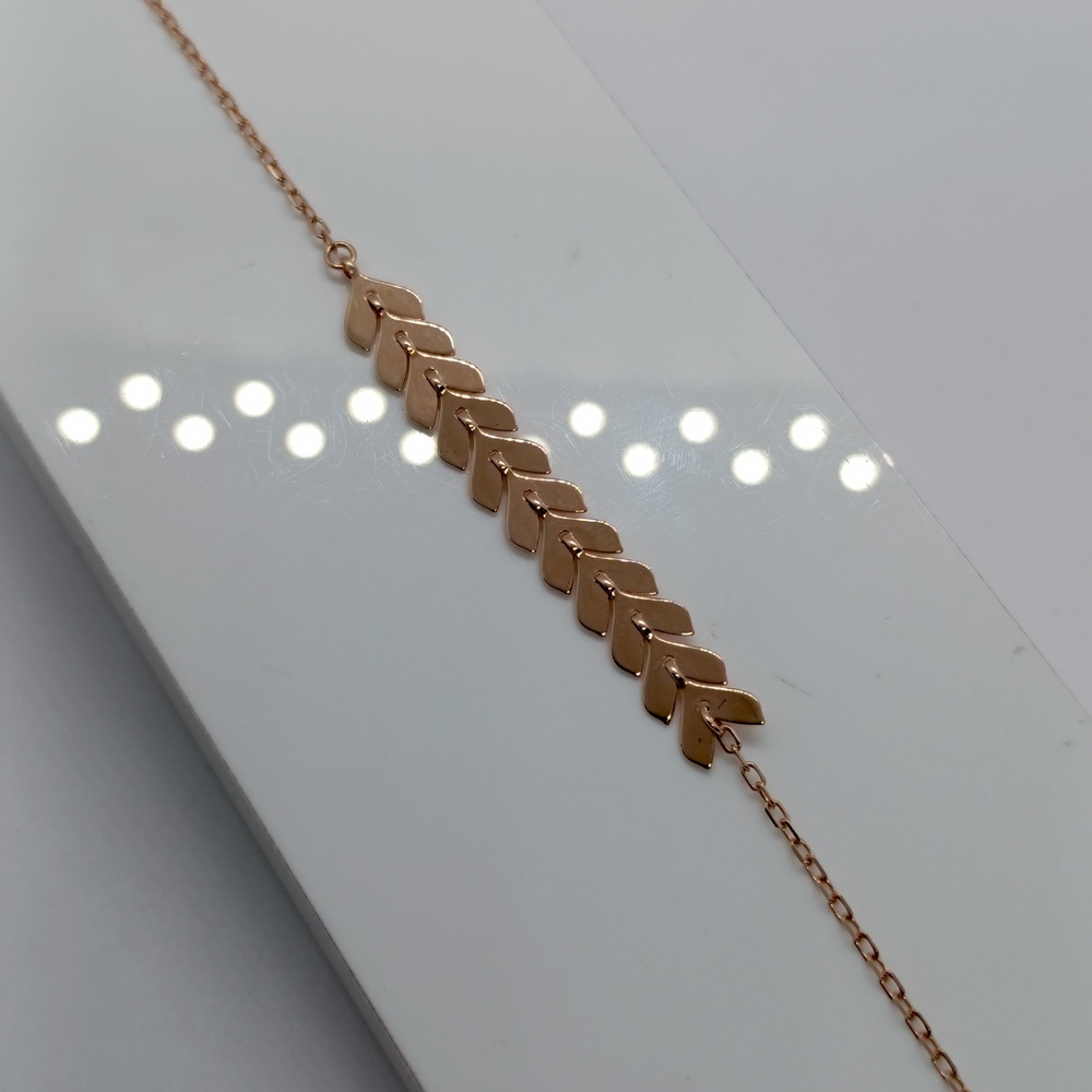 БРАСЛЕТ ПОЛНОВЕСНЫЙ Фантазия Au 585