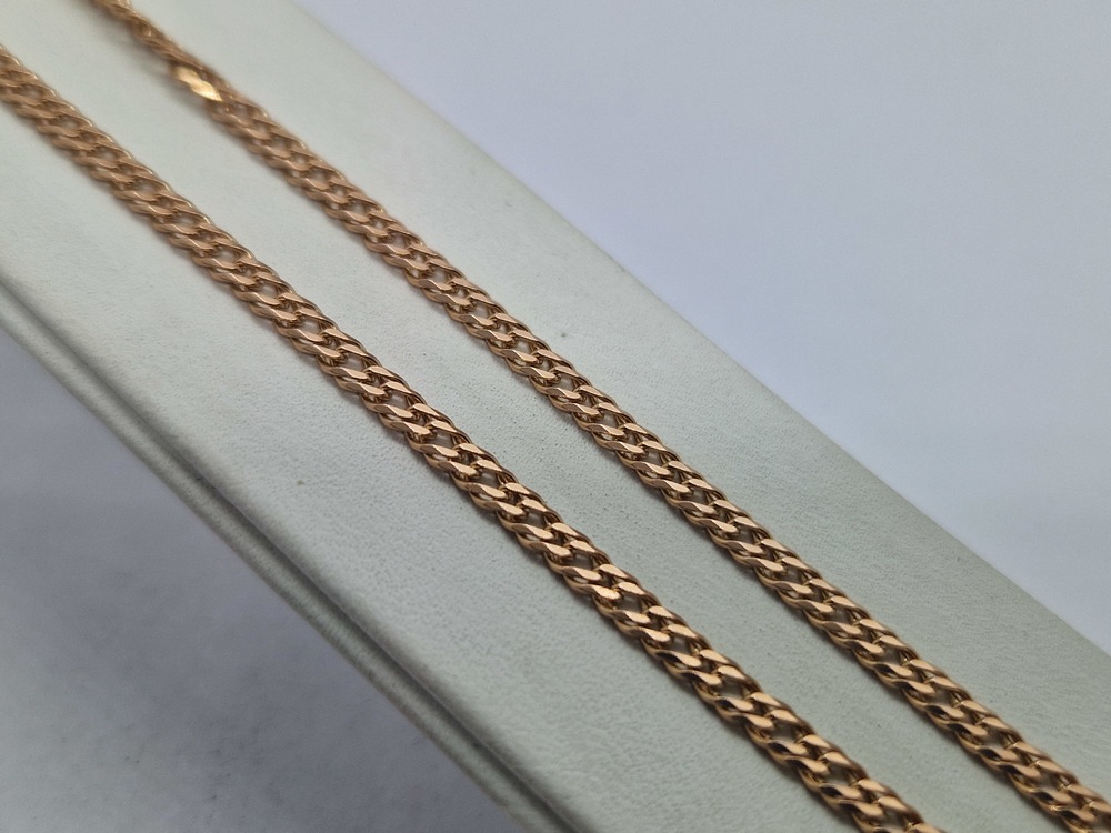 ЦЛР2585 ЦЕПЬ ПОЛНОВЕСНАЯ Ромб двойной (Au 585)