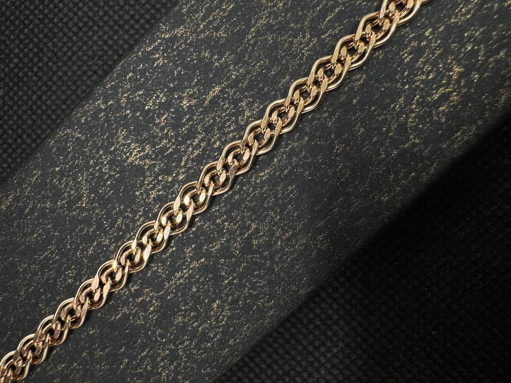 БРАСЛЕТ ПУСТОТЕЛЫЙ Нона (Au 585)