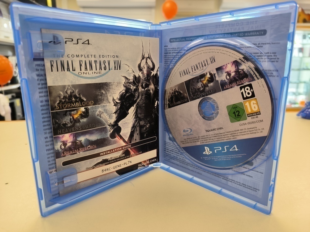 Игра Playstation 4 final fantasy 14 stormblood