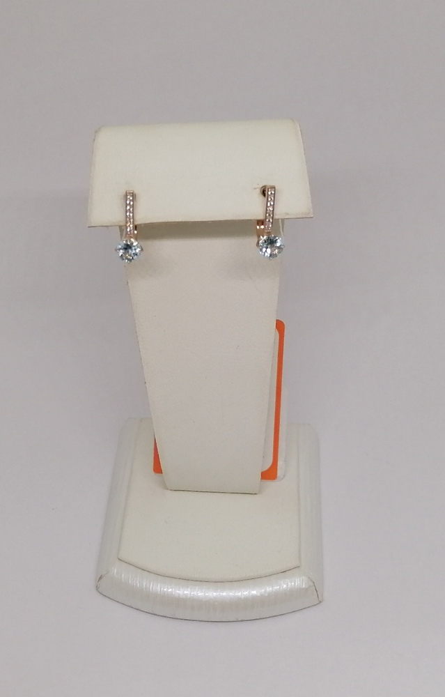 СЕРЬГИ С КАМНЯМИ (Au 585)