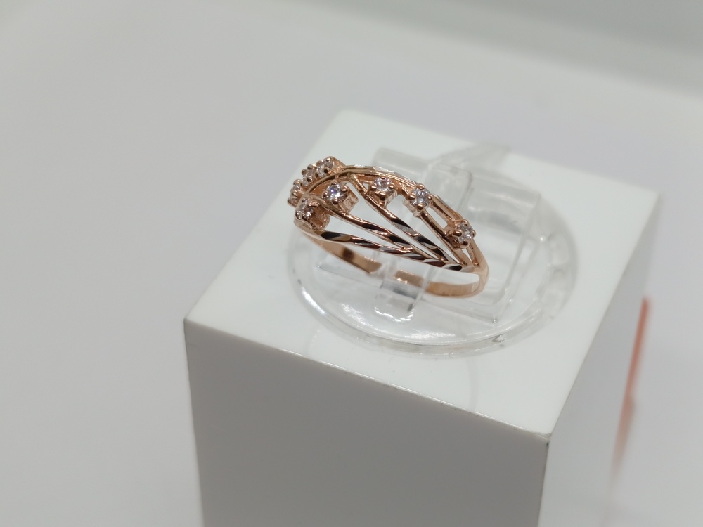 КОЛКМИ585 КОЛЬЦО С КАМНЯМИ (Au 585)