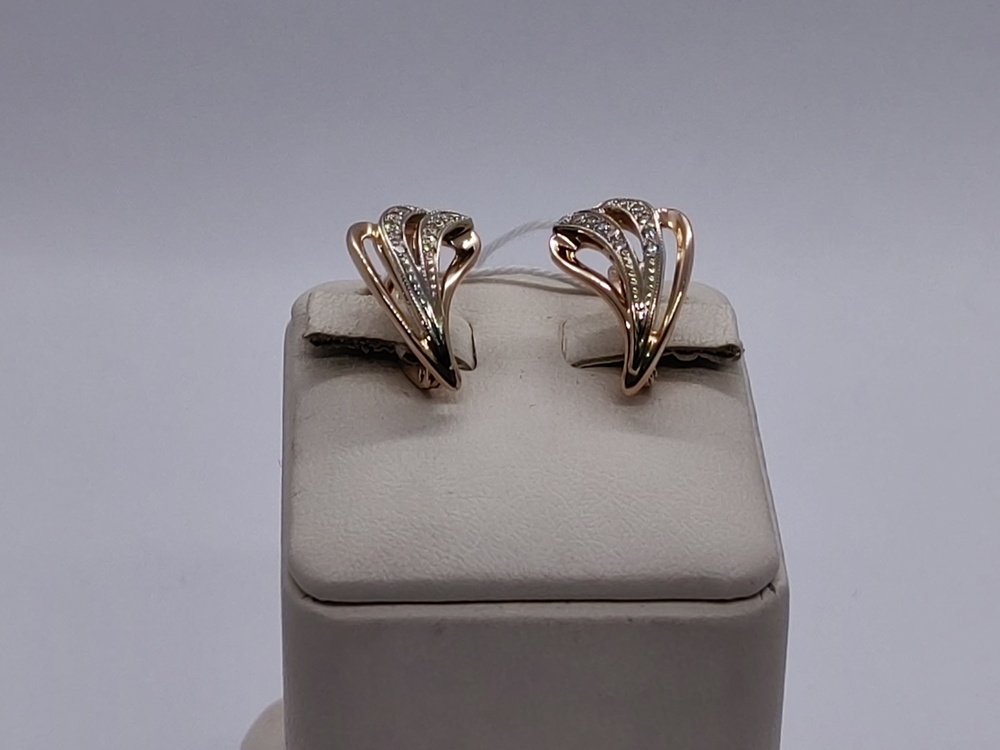 СЕРЬГИ С КАМНЯМИ (Au 585)