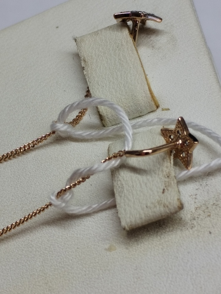 СЕРЬГИ ПРОДЕВКИ (Au 585)