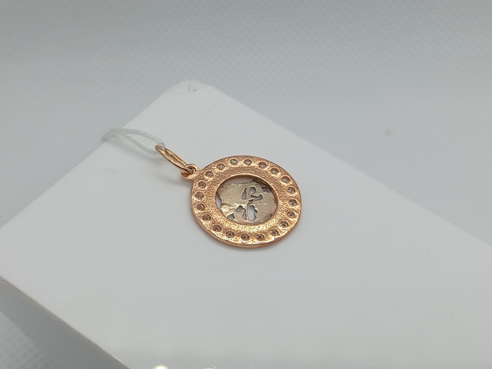 ПОДВЕСКА ЗНАК ЗОДИАКА РЫБЫ Au 585