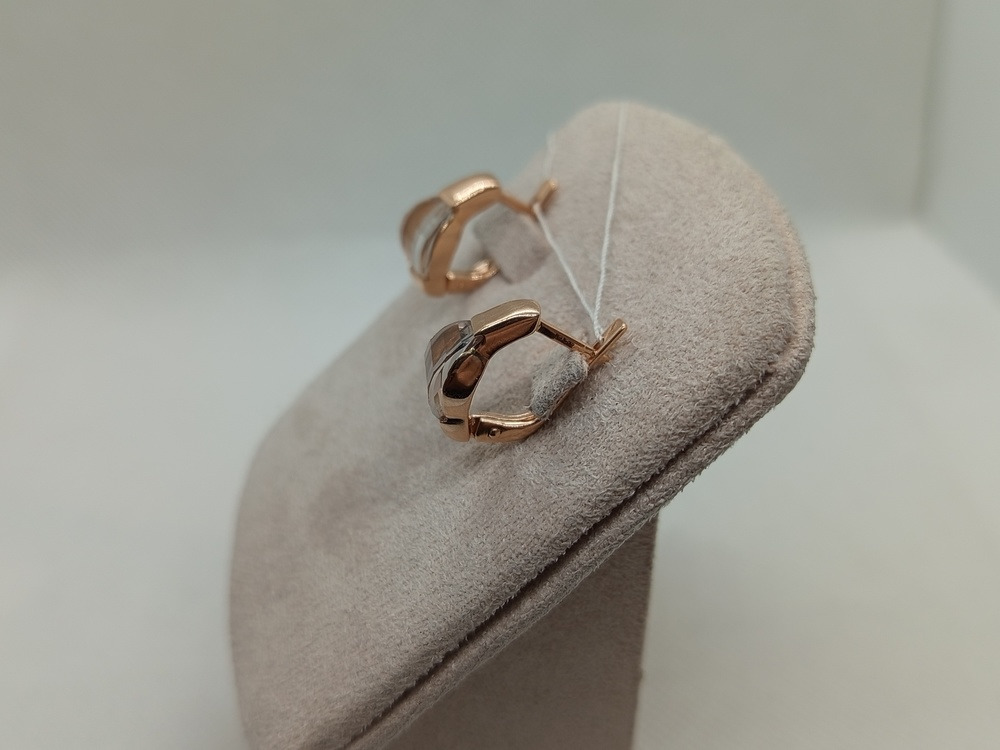 СЕРЬГИ С КАМНЕМ (Au 585)