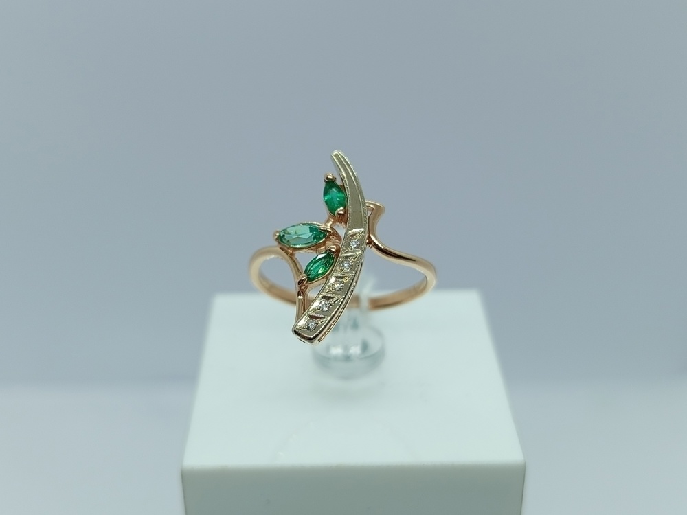 КОЛЬЦО БРИЛЛИАНТ Au 585