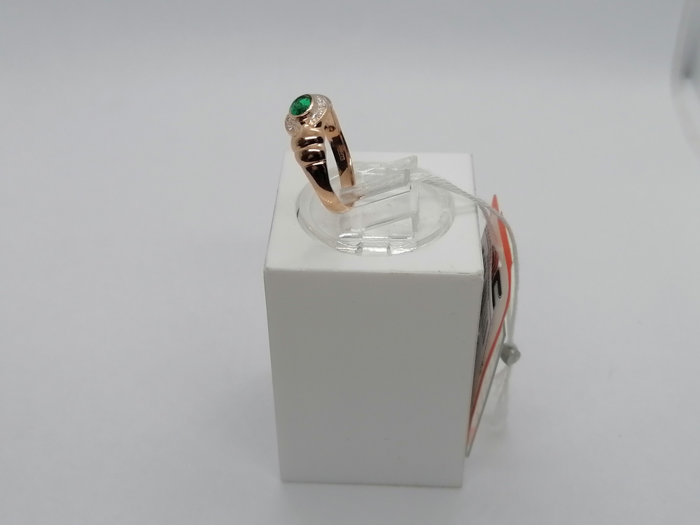КОЛКМИ585 КОЛЬЦО С КАМНЯМИ (Au 585)