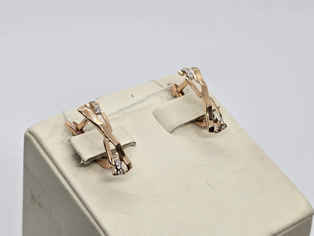 СЕРЬГИ С КАМНЯМИ (Au 585)