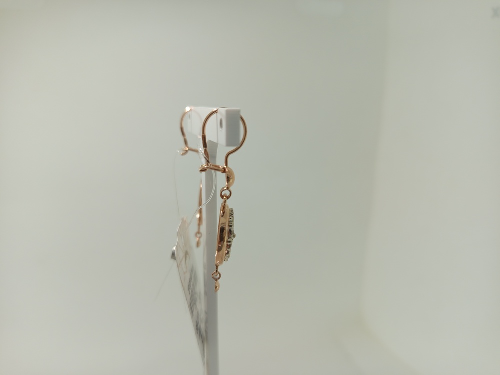 СЕРЬГИ С КАМНЯМИ (Au 585)